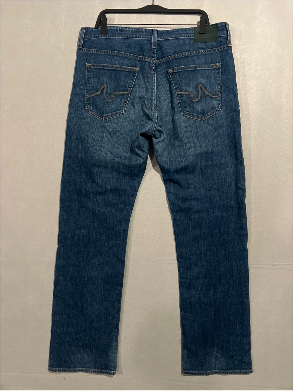 AG Adriano Goldschmied Jeans Men’s 36x33.5 Blue The Protege Straight Leg Denim - Picture 3 of 12